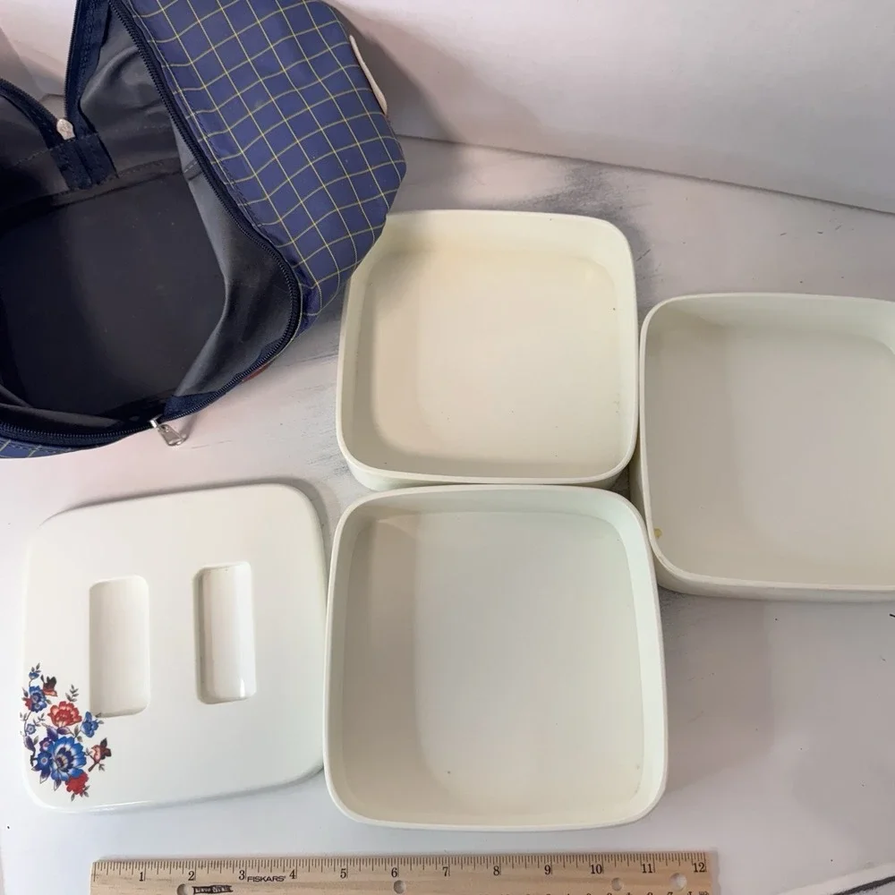 Melamine Lunch‎ Box With Carrier